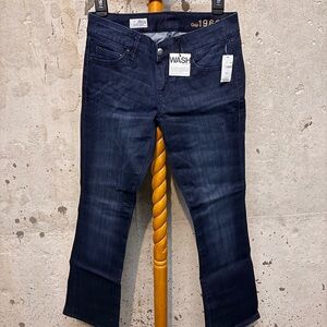 GAP Women's Deep Indigo 1969 Jeans Size 26/2P Skinny Boot New with Tags